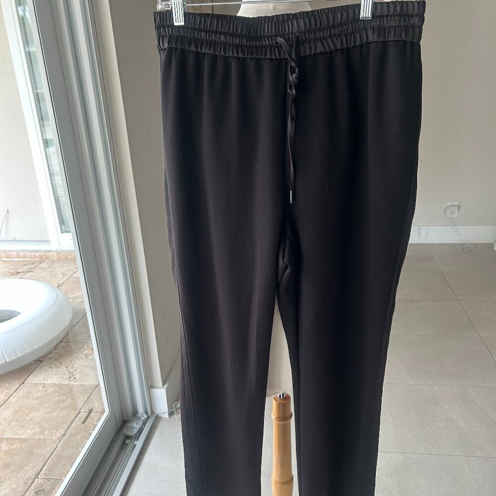 Women's Simply Vera Vera Wang High Rise Wide Leg Scuba Knit Pants  Size Large